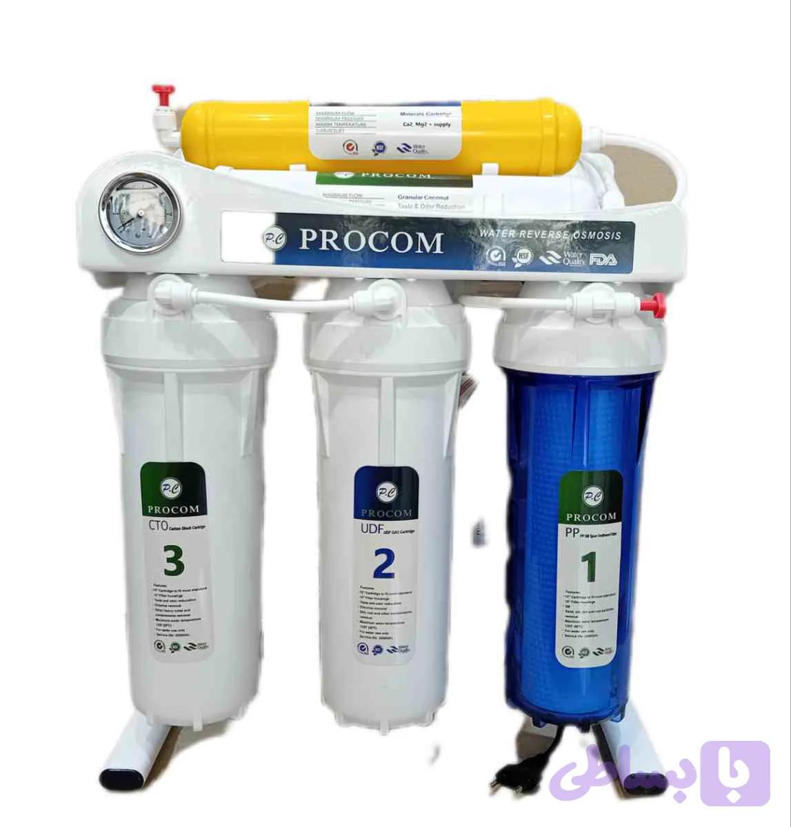دستگاه تصفیه آب خانگی برند پروکام مدل PROCOM-RO06 ویتنام