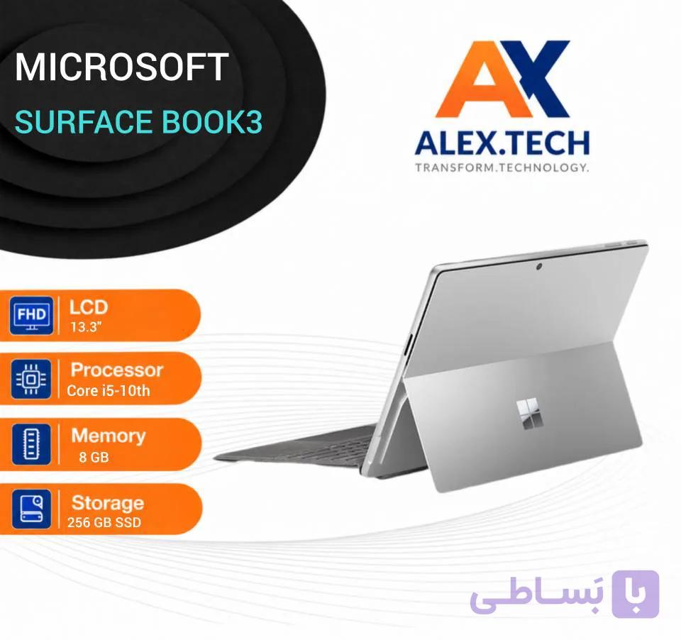 لپ تاپ استوک “Microsoft Surface Book3|i5-10th|8|256|13.3 — تصویر 1