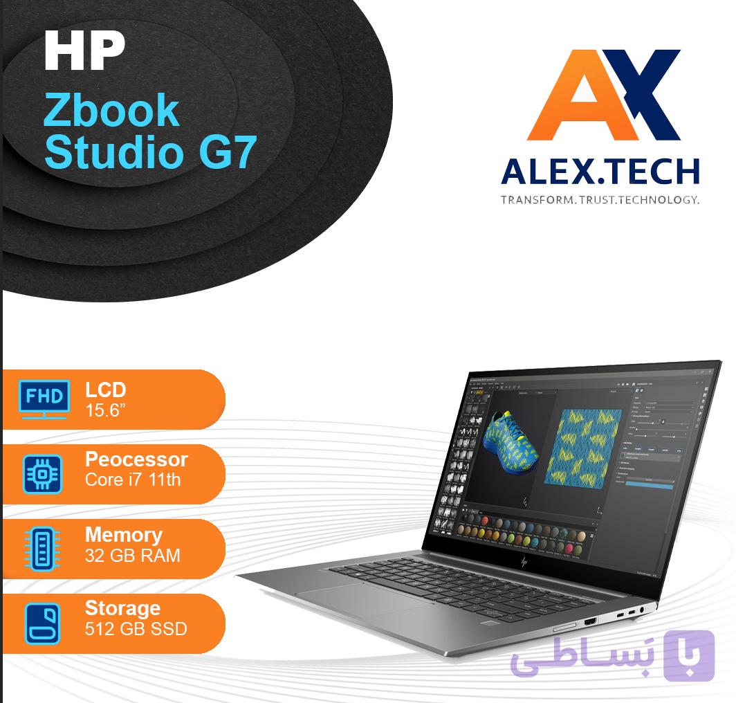 لپ تاپ استوک “HP Zbook studio G7 |i7-10th|32|512|15.6 — تصویر 1