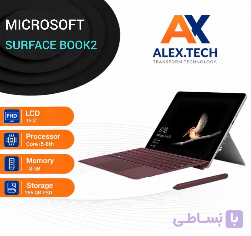 لپ تاپ استوک “Microsoft Surface Book2|i5-8th|8|256|13.3 — تصویر 1