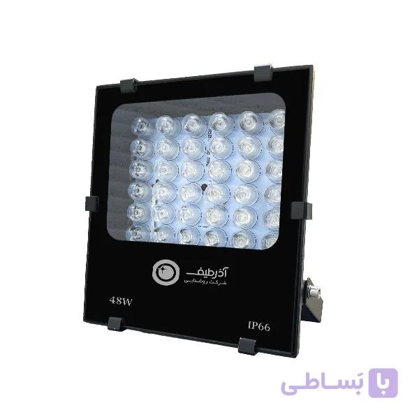 پروژکتور رنگی ۴۸ وات لنزدار آذرطیف مدل FP48W
