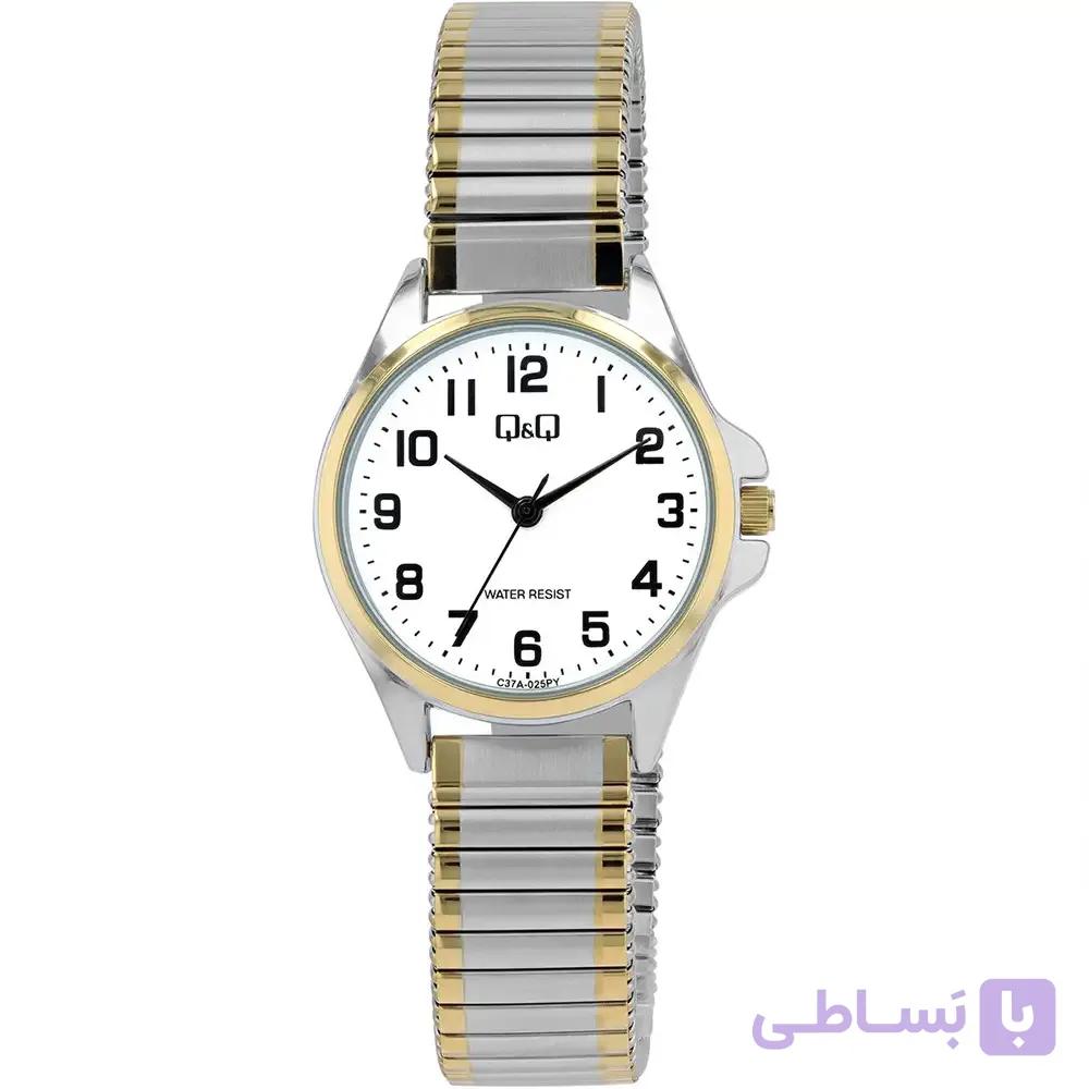 ساعت مچی زنانه کیو اند کیو مدل C37A-025PY — تصویر 1