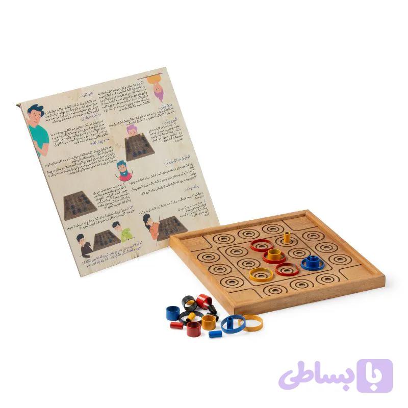 بازی فکری چوبی otrio — تصویر 1