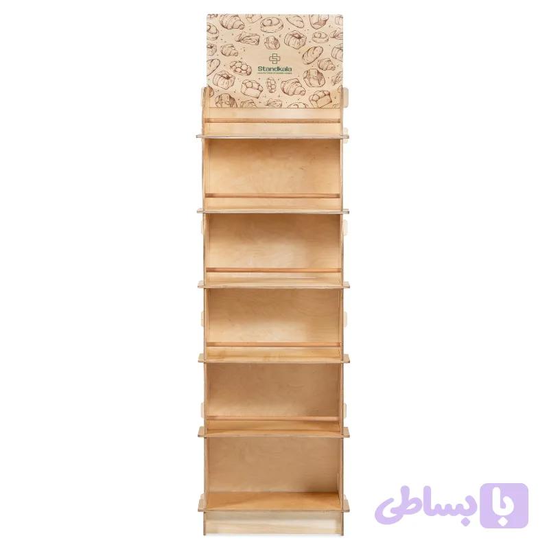 استند چوبی ایستاده نان — تصویر 1