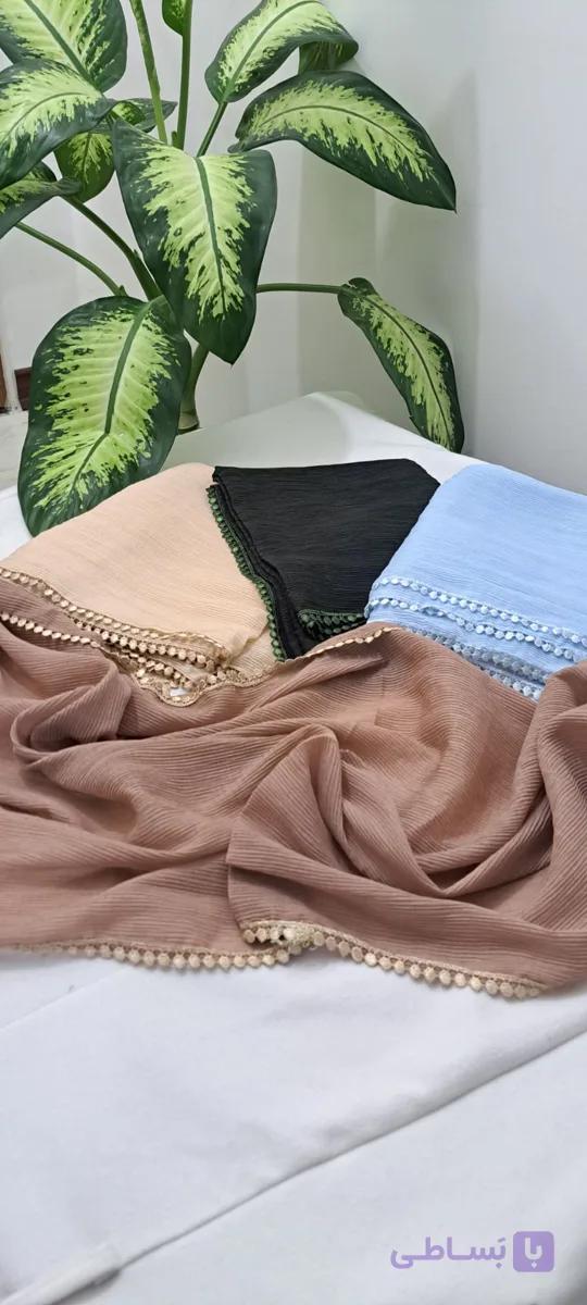 شال پلیسه دور عدسی