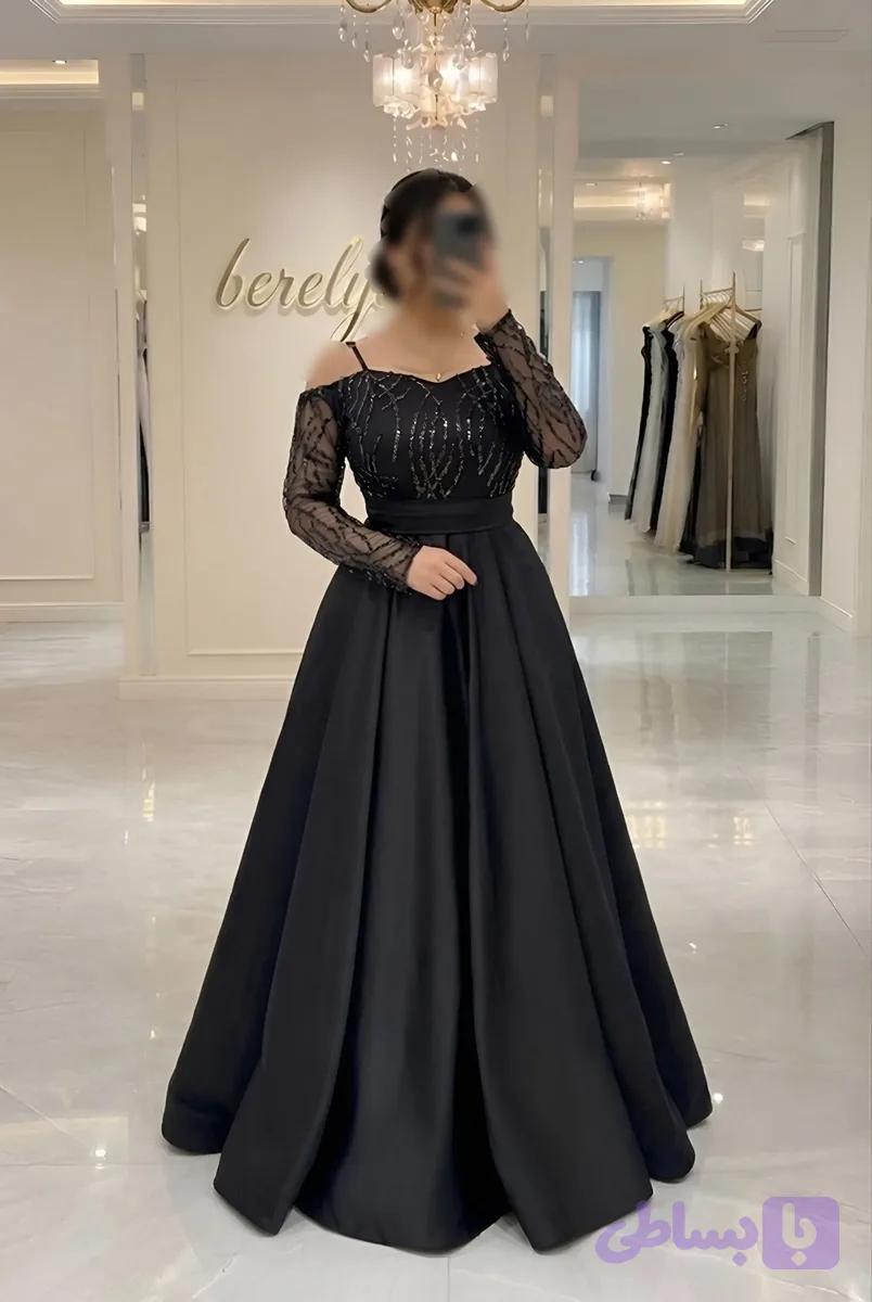 پیراهن مجلسی زنانه مینو کدB9 — تصویر 1