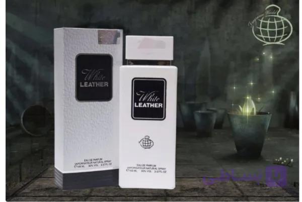 عطر ادکلن وایت لدر اصلی و اورجینال امارات WHITE LEATHER 100ml