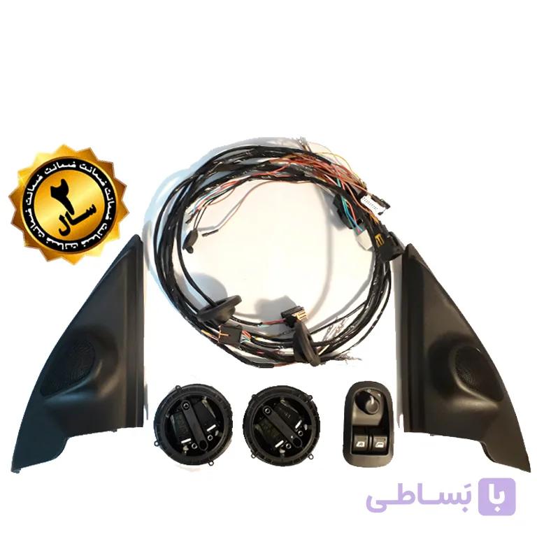 کیت تبدیل آینه برقی پژو ۲۰۶ تیپ ۲ به تیپ ۵ (اکوماکس سازه پویش)