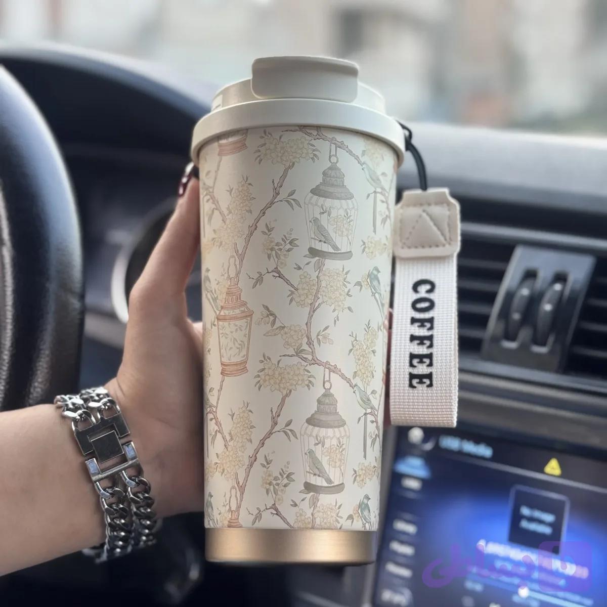 تراولماگ طرح دار 500ml — تصویر 1