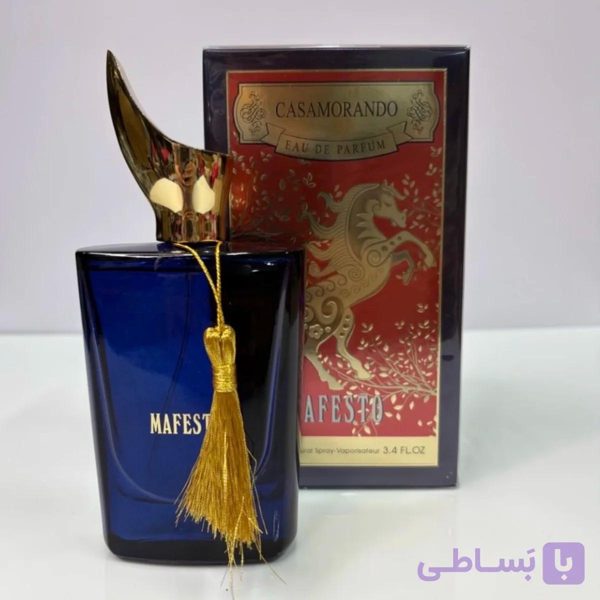 ادکلن مردانه فراگرنس ورد مدل کازاموراندو مفستو رایحه کازاموراتی مفیستو حجم ۱۰۰ میل