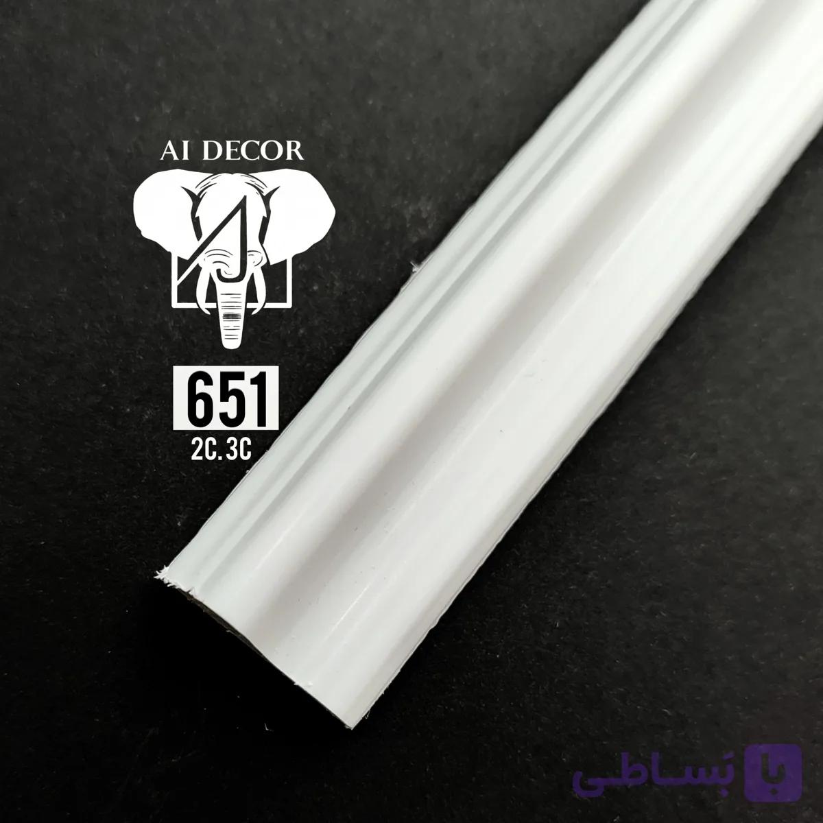 ابزار قاب بندی 3cm سفید کد 651 تک لب — تصویر 1