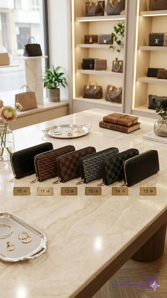 کیف پول کرکره ای