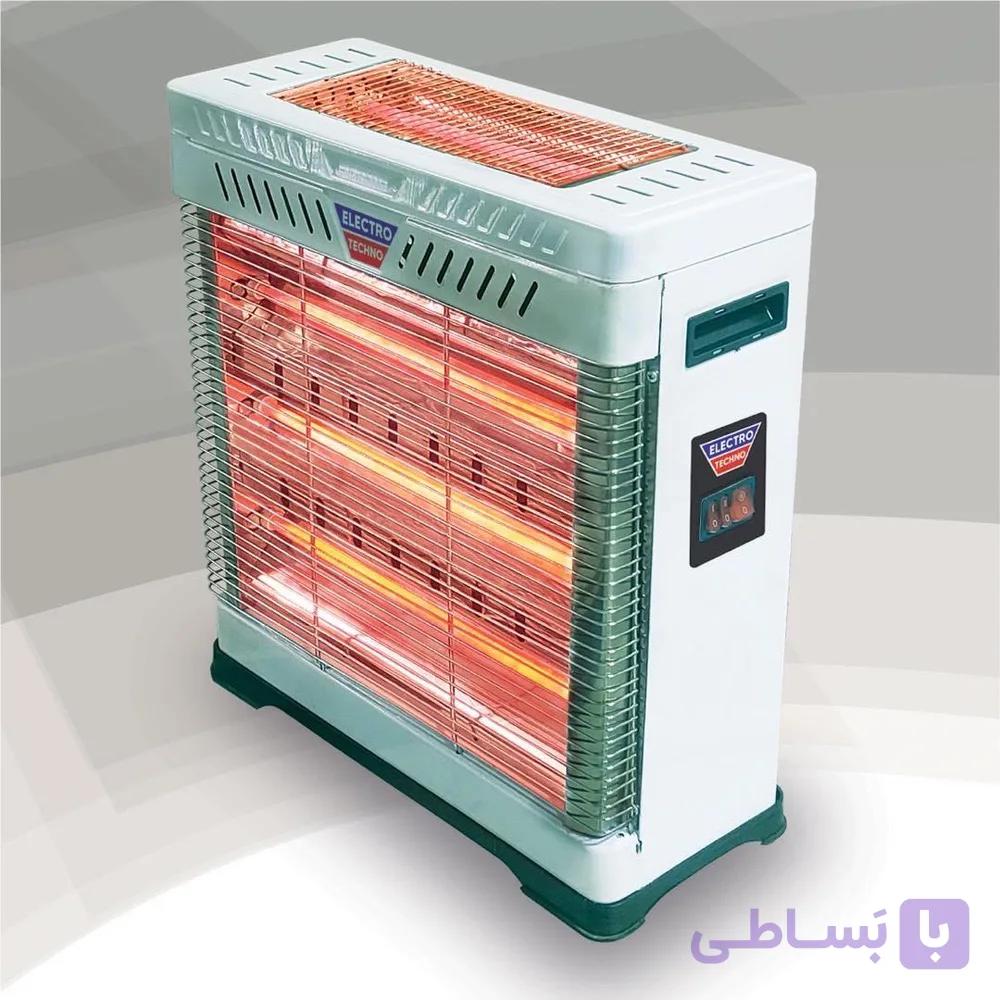 بخاری برقی 2400 وات جهان افروز — تصویر 1