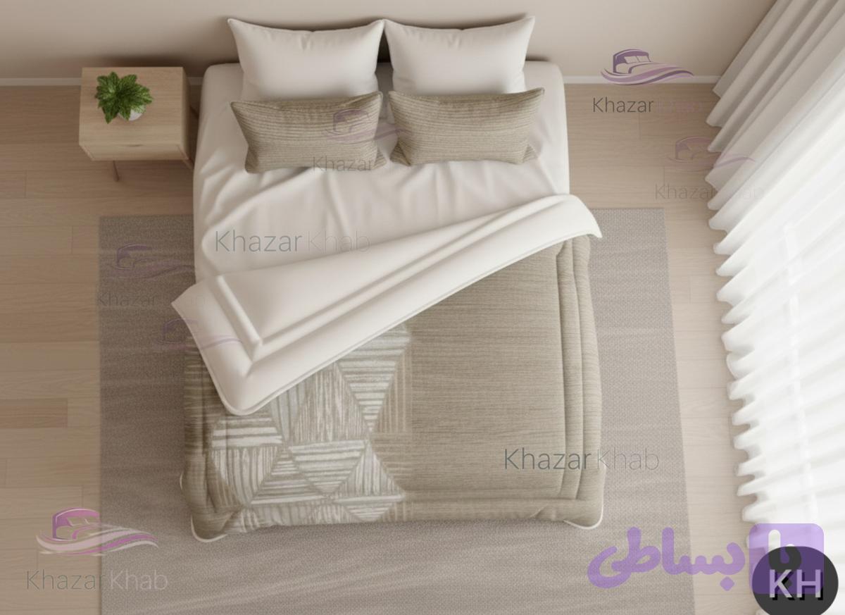 سرویس لحاف casanova دونفره ۶ تکه طرح LINDA