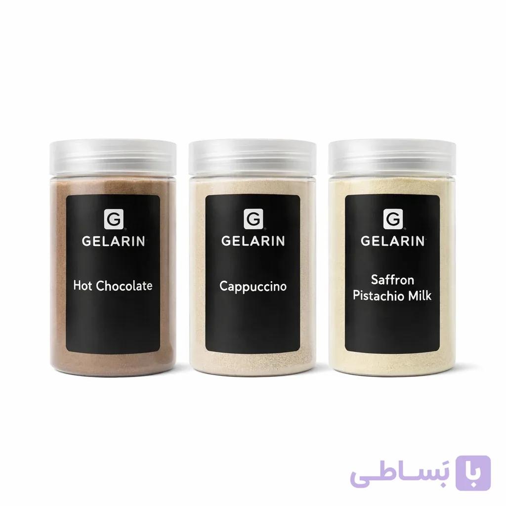 پک اقتصادی - شیر پسته زعفرانی - هات چاکلت - کاپوچینو خلیجی - ۴ قسطه
