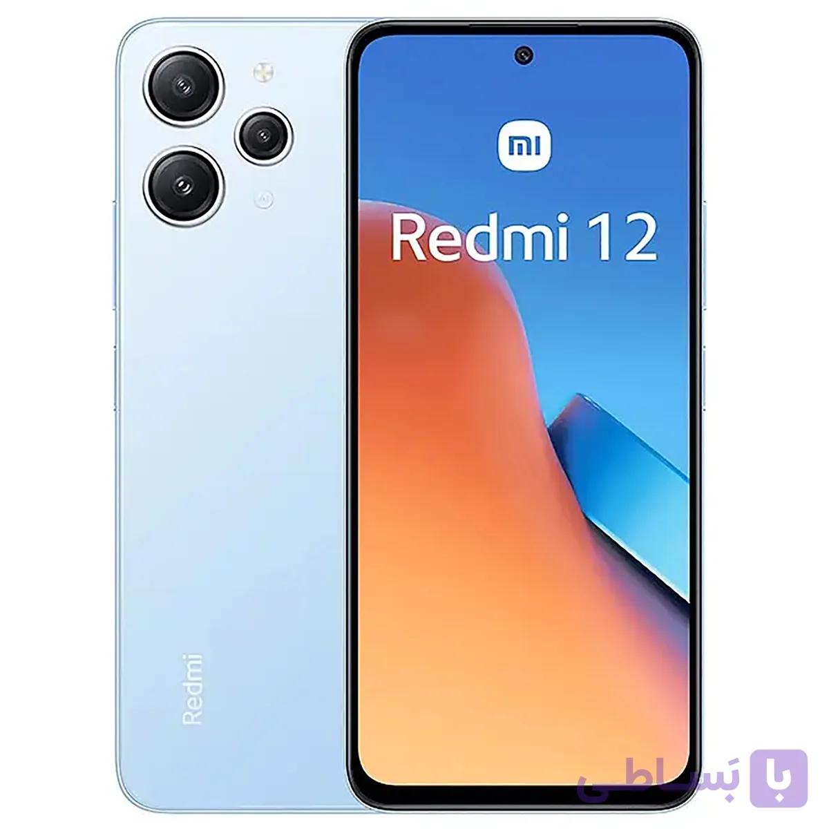 گوشی موبایل شیائومی مدل Redmi 12 دو سیم کارت ظرفیت 256 گیگابایت و رم 8 گیگابایت به همراه شارژر - گلوبال — تصویر 1