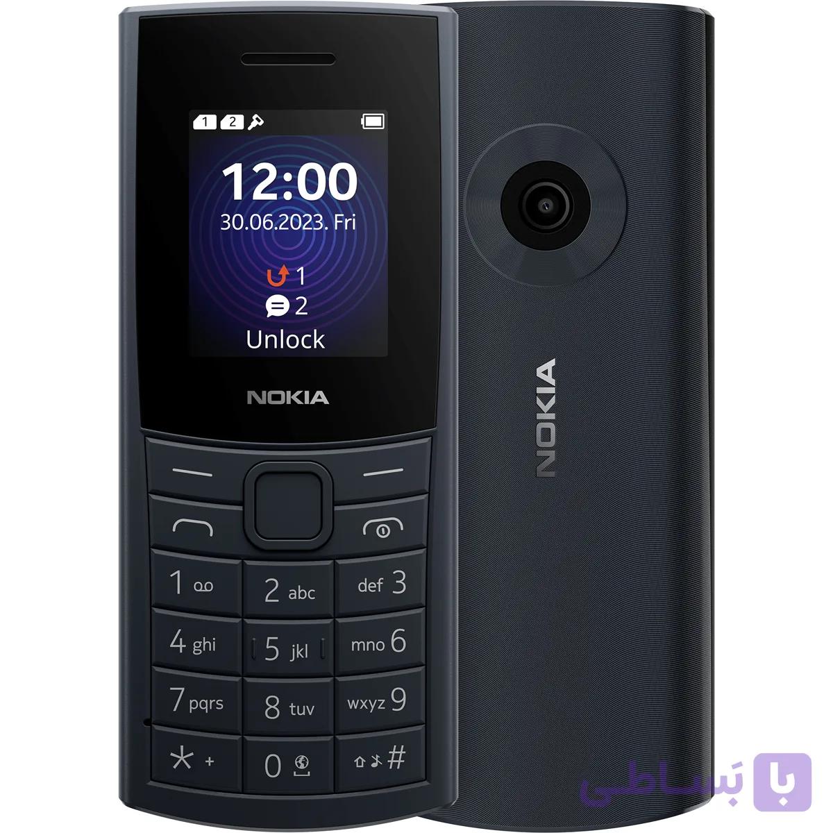 گوشی موبایل نوکیا مدل 2023 Nokia 110 دو سیم‌ کارت – مونتاژ ایران تحت لیسانس نوکی — تصویر 1