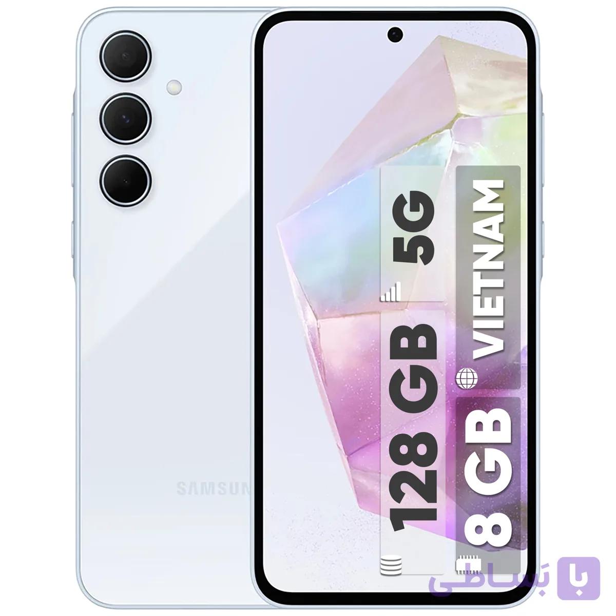 گوشی موبایل سامسونگ مدل Galaxy A35 دو سیم کارت ظرفیت 128 گیگابایت رم 8 گیگابایت – ویتنام — تصویر 1