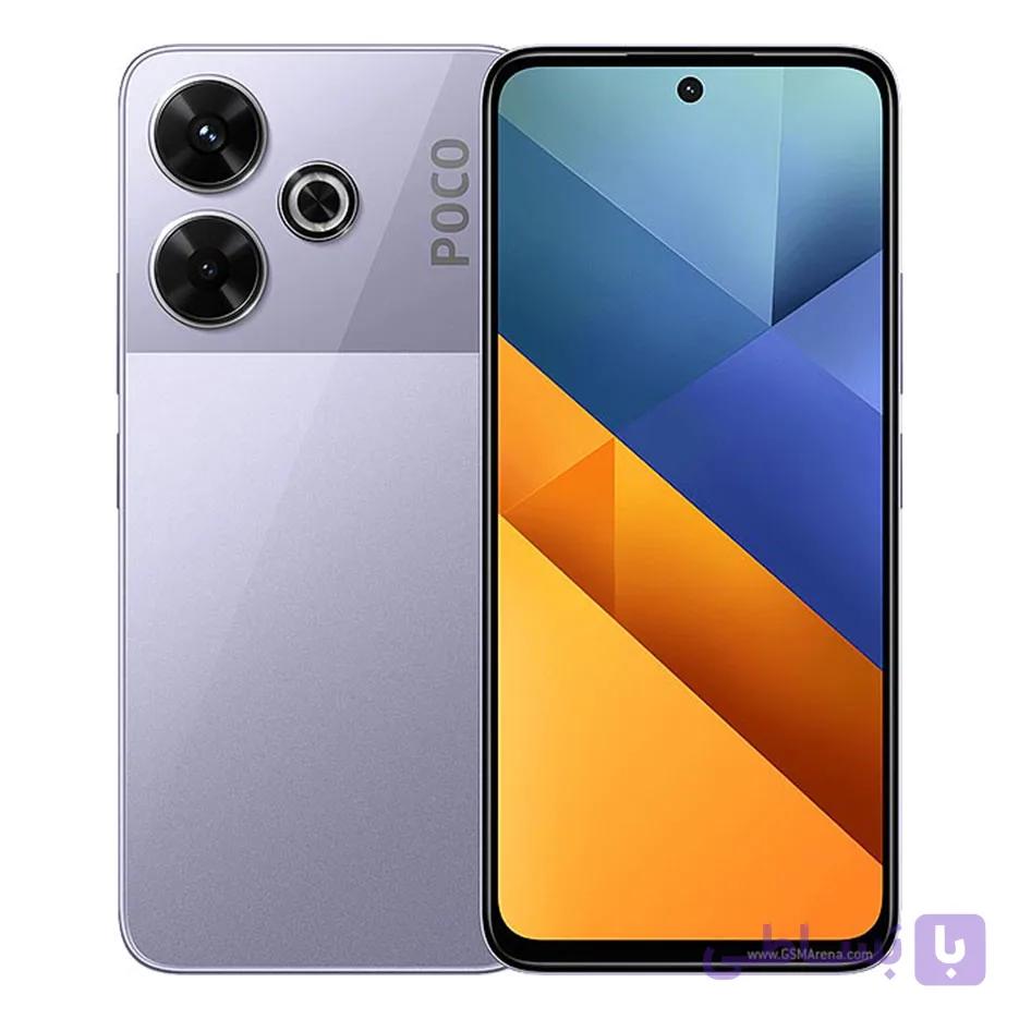 گوشی موبایل شیائومی مدل Poco M6 4G دو سیم کارت ظرفیت 256 گیگابایت و رم 8 گیگابایت — تصویر 1