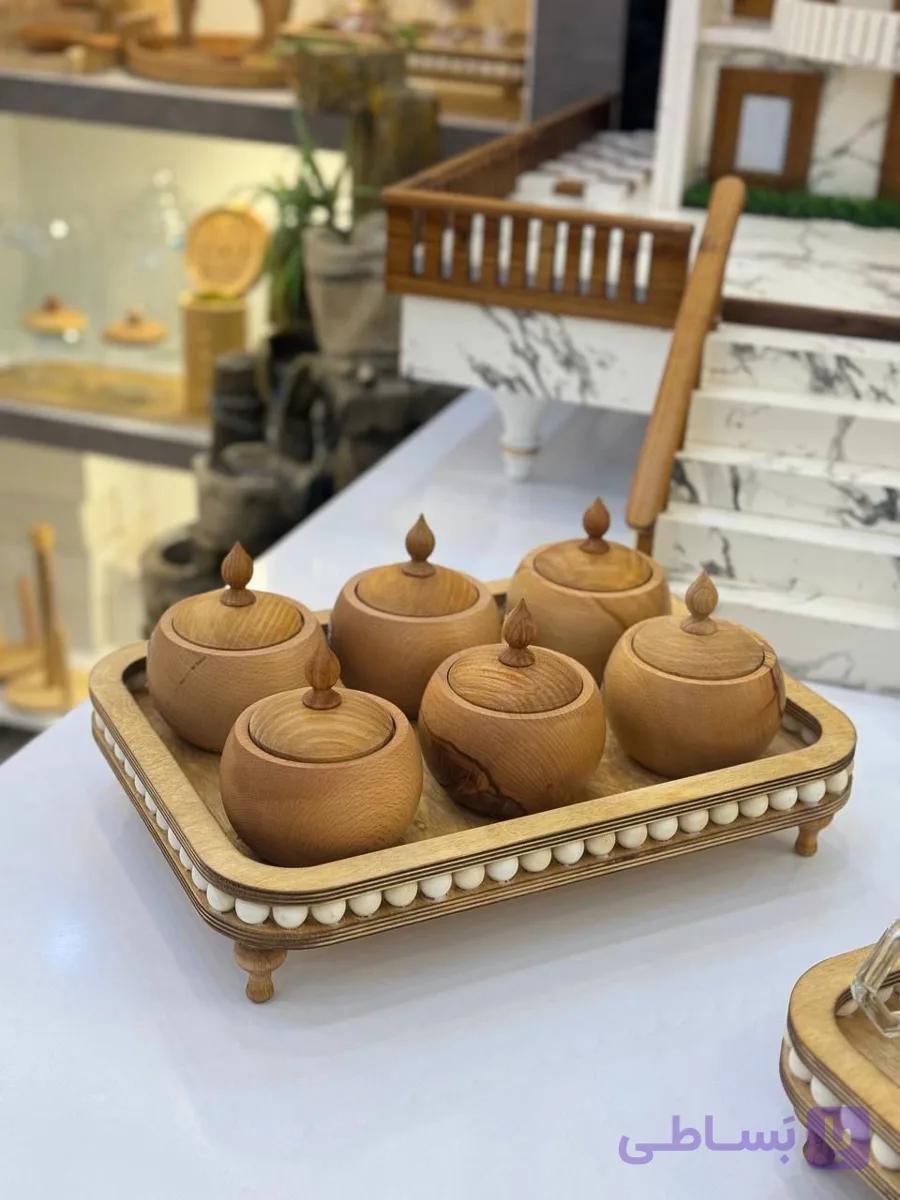 ست پذیرایی مهره دار مستطیل
