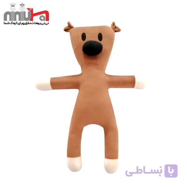 عروسک خرس تدی مستربین مدل کارتونی – حدود 60 سانتیمتری — تصویر 1