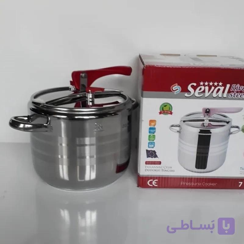 زودپز مانهیم ترکیه 5 لیتری استیل اهرمی