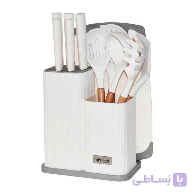 سرویس چاقو و کفگیر ملاقه 12 پارچه شاهین ترکیه