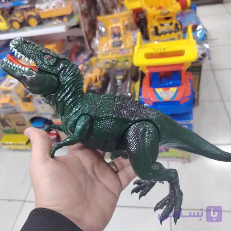 دایناسور اسباب بازی متحرک مدل تیرکس بدون باتری — تصویر 1