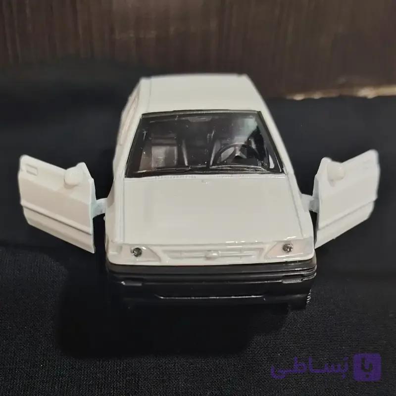 ماشین اسباب‌بازی مدل پراید صبا (Pride Saba) درهای بازشو — تصویر 1