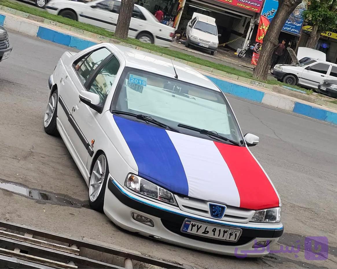 پرچم(کاور) کاپوت فرانسه انواع خودرو — تصویر 1