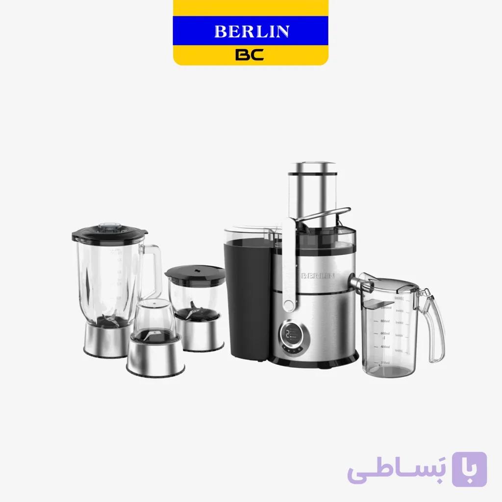 آبمیوه گیر و غذاساز برلین مدل BE-2650 — تصویر 1