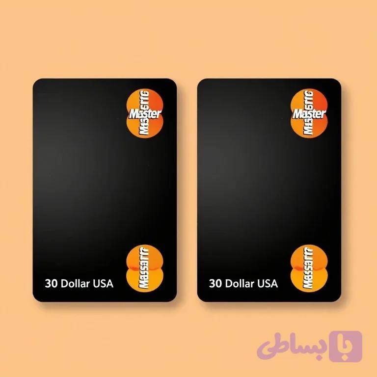 گیفت کارت مستر کارت 30 دلاری آمریکا