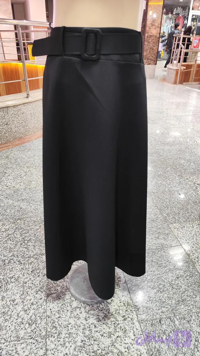 دامن کلوش کمردار (کد KA5S1)