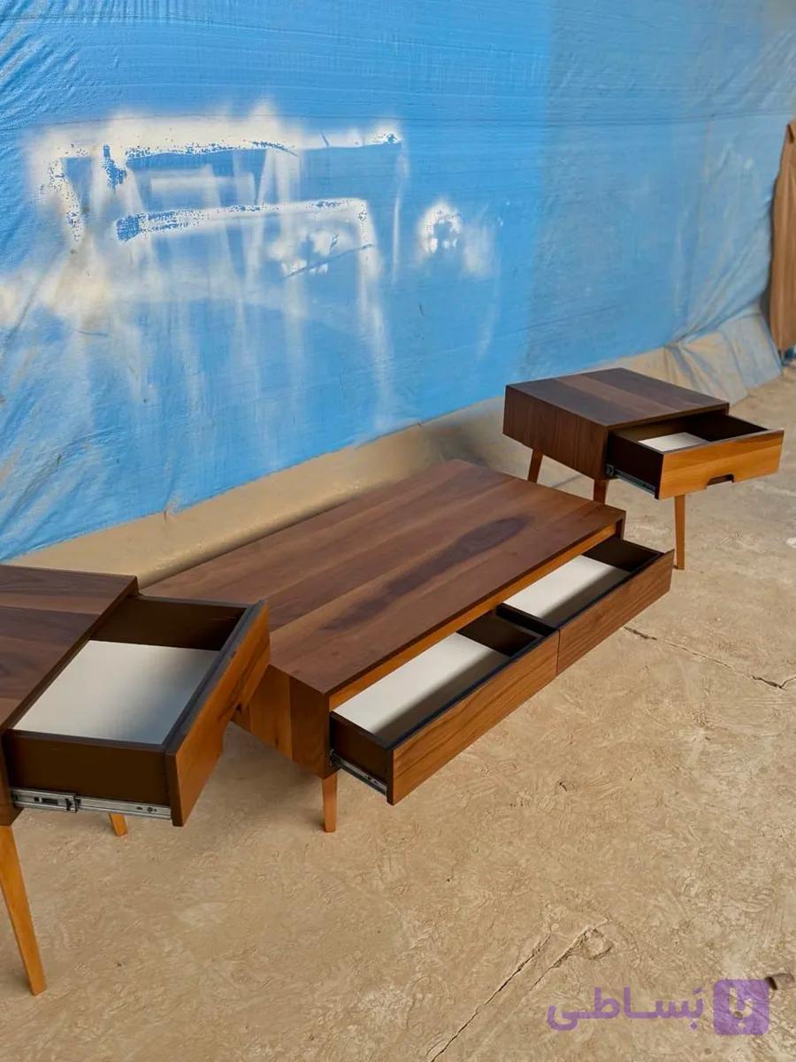 میز جلو مبلی و عسلی مدل باراکو کد 14 — تصویر 1