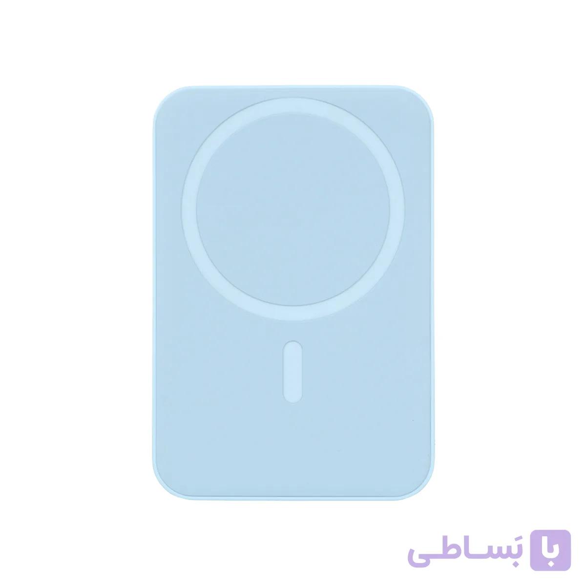 پاوربانک وایرلس (PD و فست شارژ) Tranyoo 20W 10000mAh مدل T-F25 - آبی (دارای استند موبایل) کد 1211516
