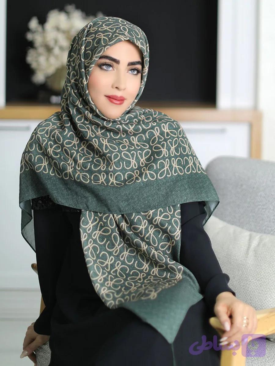 روسری حریر نخ قواره ۱۳۰