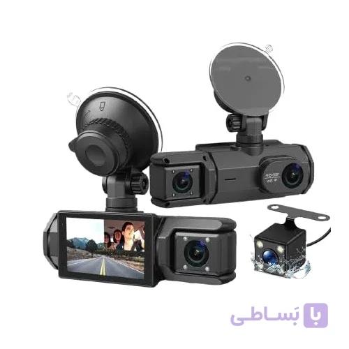 دوربین ثبت وقایع سه لنزه وای فای دار BLACK BOX مدل S-2 Ultra Full HD