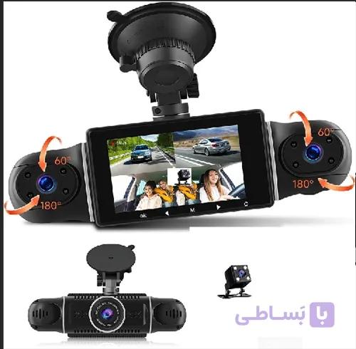 دوربین ثبت وقایع خودرو 4 لنزه 360 درجه وای فای دار Black Box M2