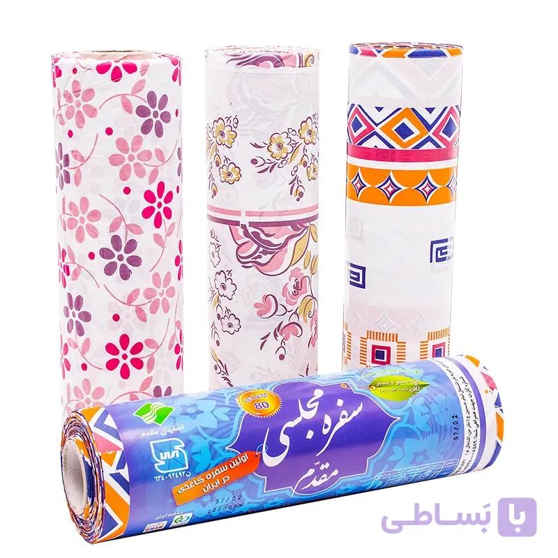 سفره های کاغذی یکبار مصرف