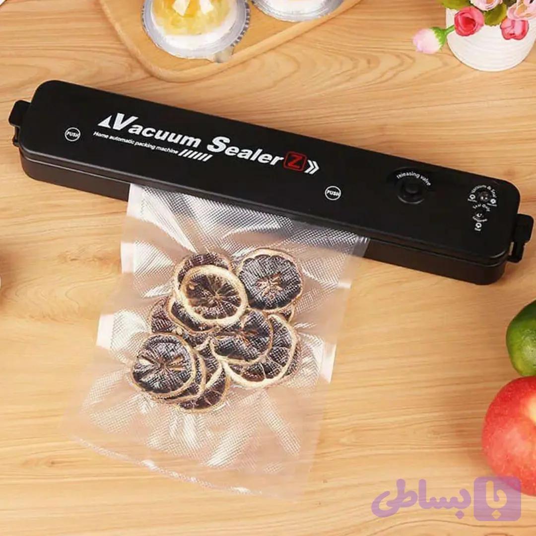 دستگاه وکیوم پرس بسته بندی مواد غذایی مدل HB400 — تصویر 1
