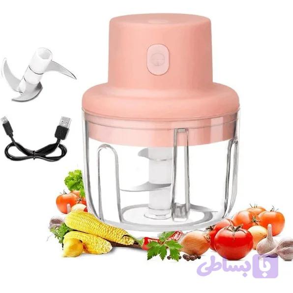 خردکن شارژی ۳ تیغه ظرفیت ۲۵۰ میلی‌لیتر — تصویر 1