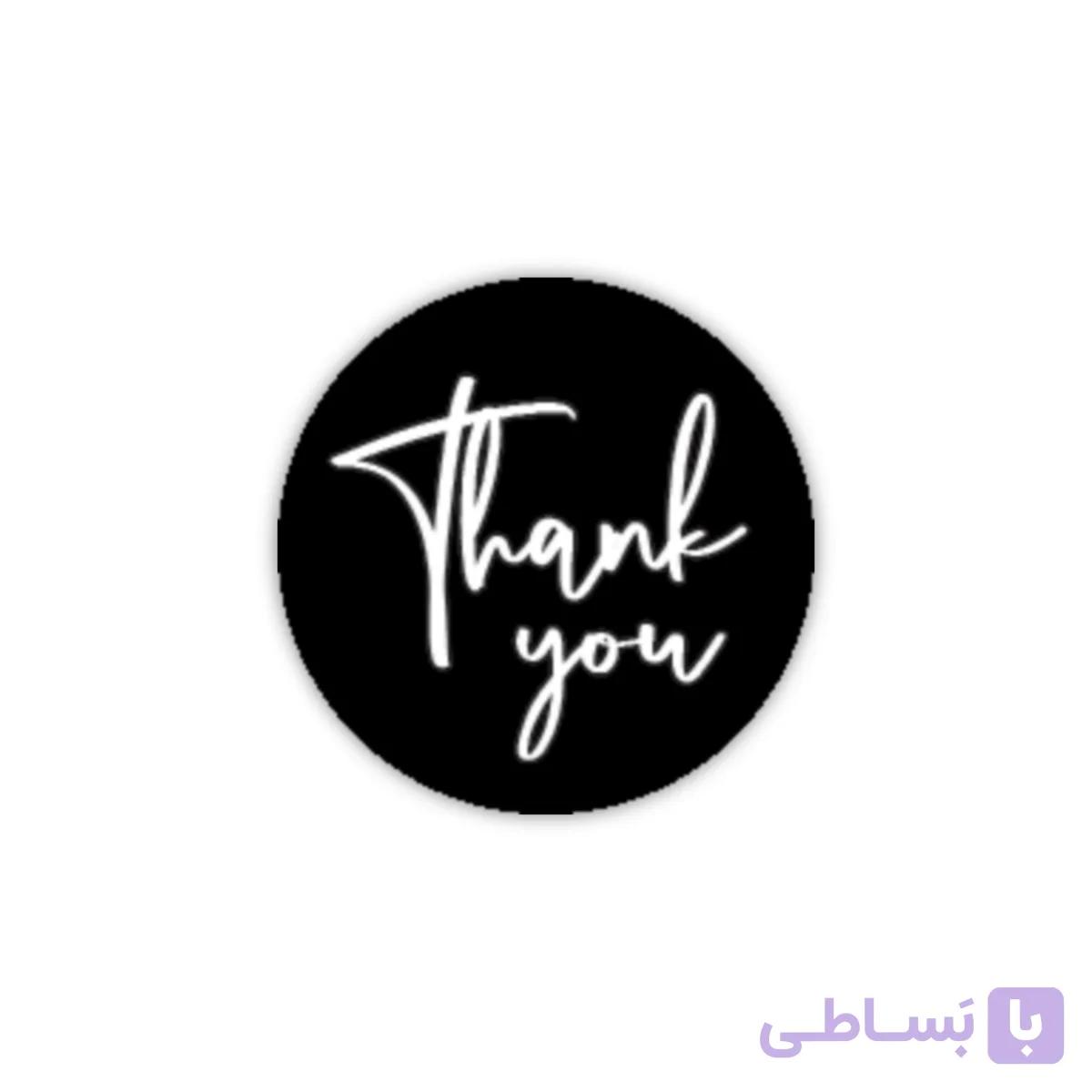 برچسب بسته بندی دایره ای طرح منتظر
