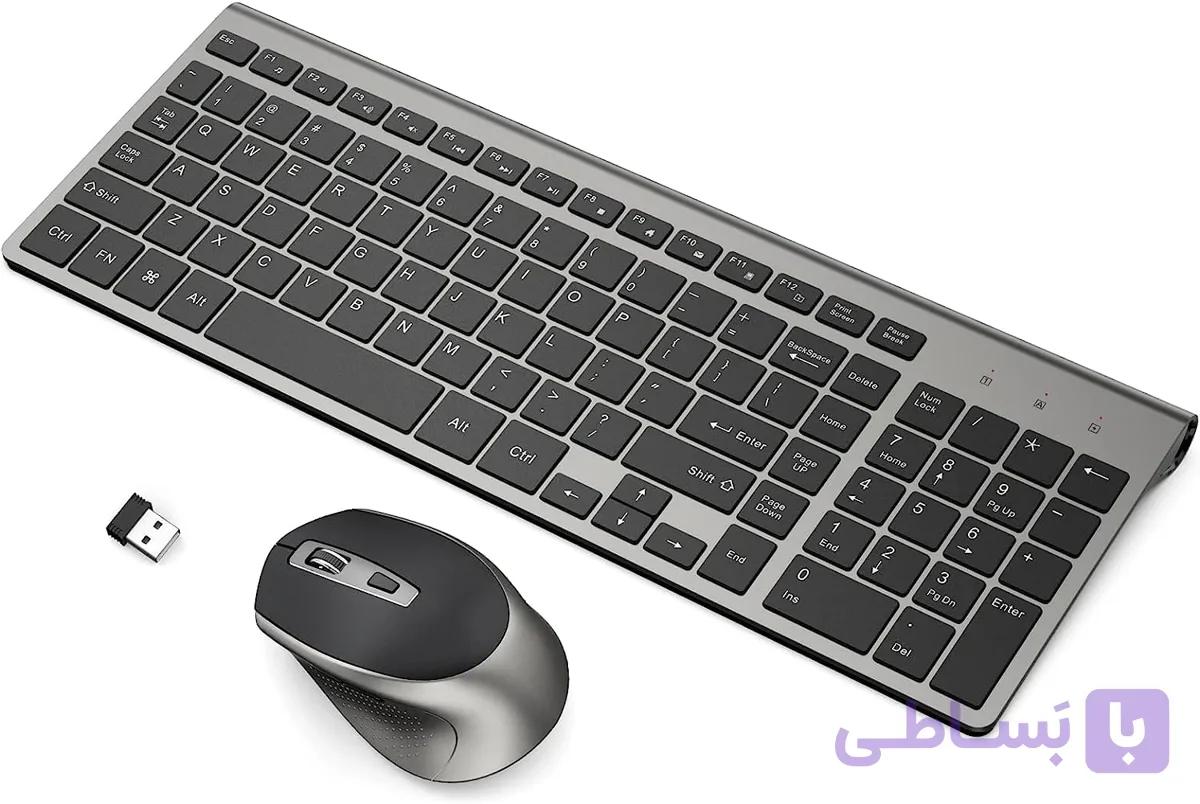 کیبورد و ماوس بی‌سیم JOYACCESS مدل Ergonomic — تصویر 1