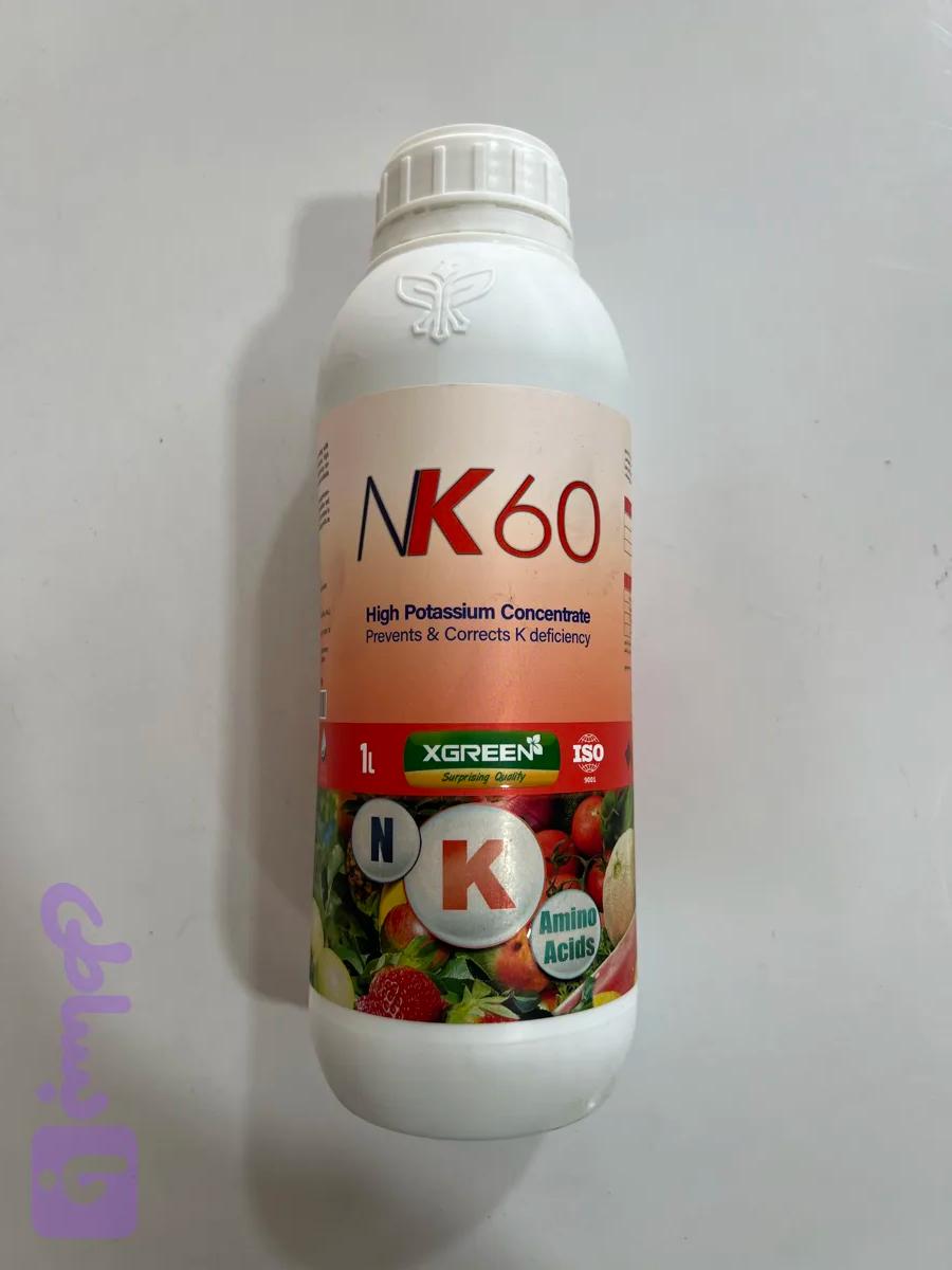 کود پتاس بالا ان کا ۶۰(NK60) ایکس گرین ۱ لیتری
