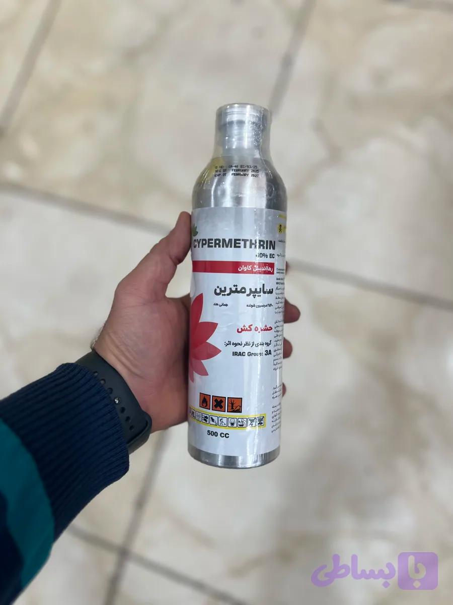 سایپرمترین هندی واردات رها اندیش (گلسم) ۵۰۰ سی سی