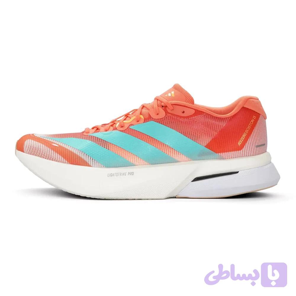 کفش رانینگ آدیداس Adidas Adizero Boston 13 Women's Running Shoes Semi Coral / Flash Aqua / Flash Orange