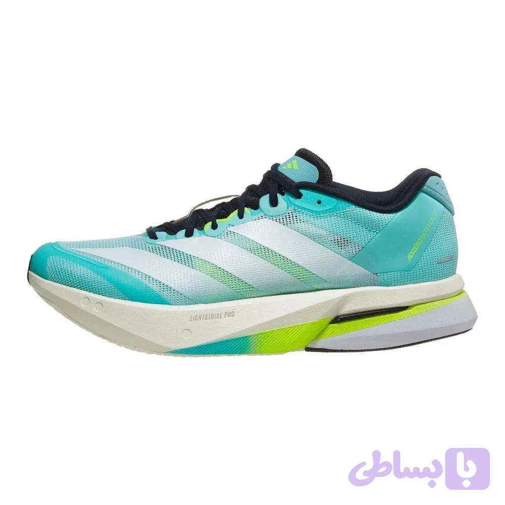 کفش رانینگ آدیداس Adidas Adizero Boston 13 Men's Running Shoes Flash Aqua / Cloud White / Lucid Lemon