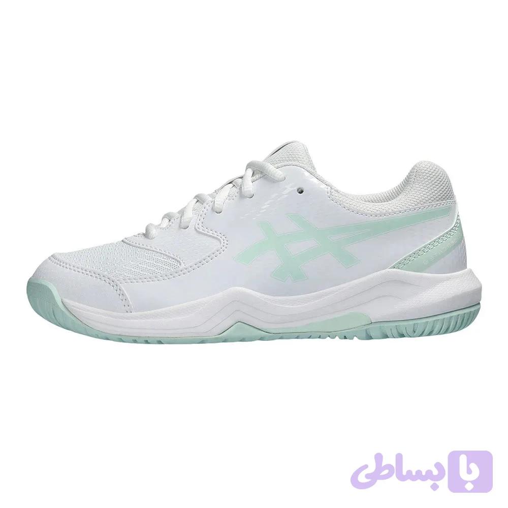 کفش تنیس اسیکس Asics Kid's GEL-Dedicate 8 GS White/Pale Blue