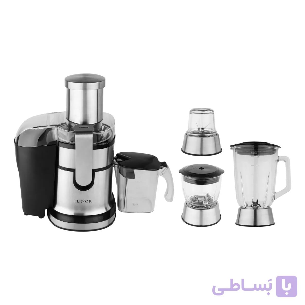 آبمیوه گیری 4 کاره الینور EFJ-4600 — تصویر 1