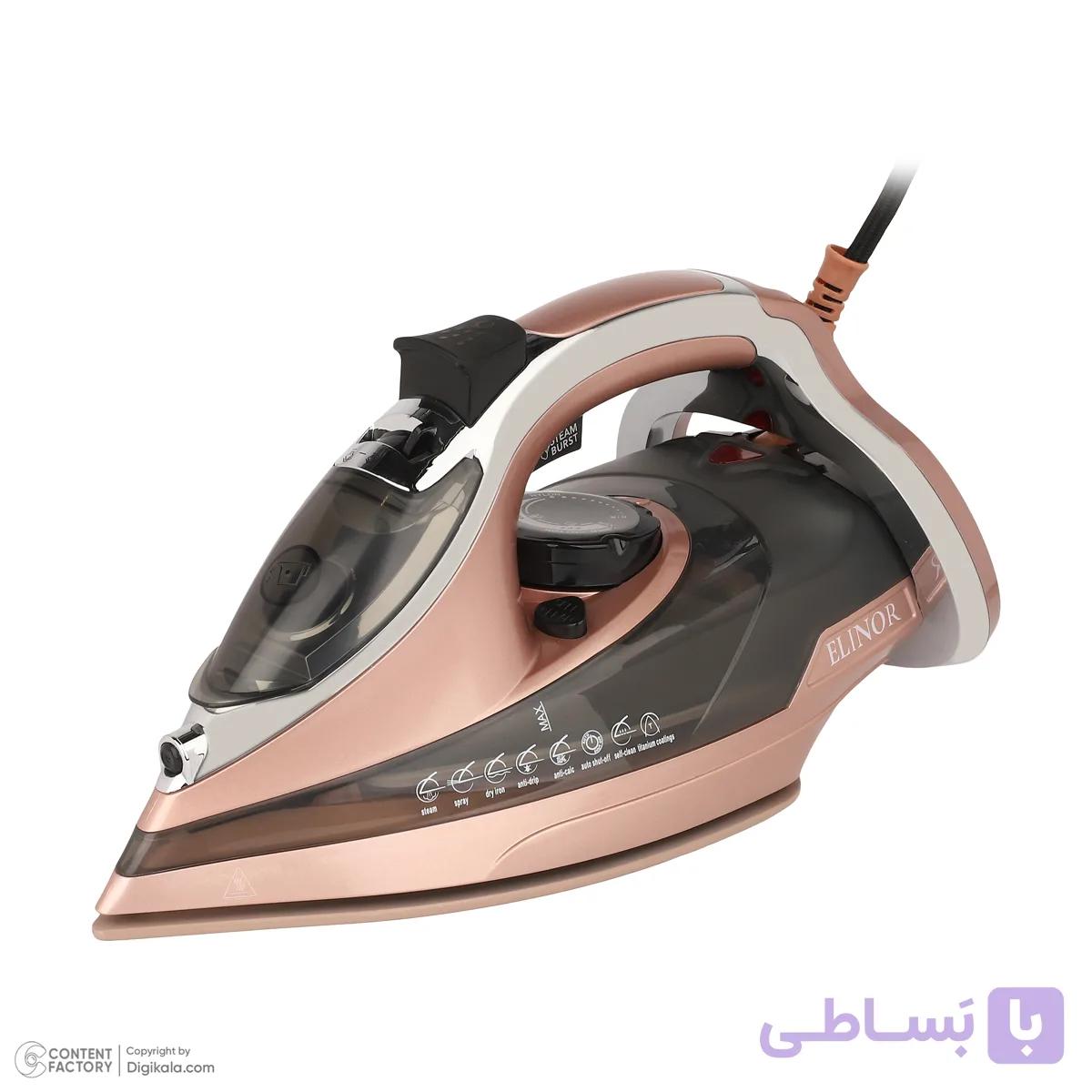 اتو بخار الینورESI-9800 رزگلد — تصویر 1